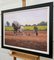 Gregory Moore, Horses with Farmer & Plough in Irish Countryside, 2000, Painting, Framed 4