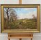 James Wright, Caballos con labradores en la campiña inglesa, años 90, óleo sobre lienzo, Imagen 6