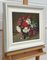 John Whitlock Codner RWA, Natura morta di fiori rossi, rosa e bianchi, Pittura a olio, 1985, Incorniciato, Immagine 11