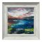 Angela Wakefield, Abstract River Bank Landscape, 2020, Acrylic on Canvas, Framed 1