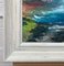 Angela Wakefield, Abstract River Bank Landscape, 2020, Acrylic on Canvas, Framed 11