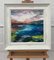 Angela Wakefield, Abstract River Bank Landscape, 2020, Acrylic on Canvas, Framed 9