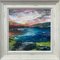 Angela Wakefield, Abstract River Bank Landscape, 2020, Acrylic on Canvas, Framed 13