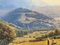 Peter Coulthard, scène de campagne de paysage traditionnel anglais, 1990, huile sur toile, encadrée 11