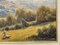 Peter Coulthard, scène de campagne de paysage traditionnel anglais, 1990, huile sur toile, encadrée 12