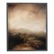 Paul Denham, Landscape of English Moorland with Earthy Tones, 2011, Acrylic & Oil, Framed 1