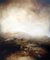 Paul Denham, Landscape of English Moorland with Earthy Tones, 2011, Acrilico e olio, con cornice, Immagine 2
