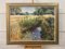 Graham Painter, English High Summer Riverbank Landscape, 1998, Öl, Gerahmt 3