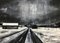 Mark Thompson, Black & White Atmospheric Landscape, 2008, Painting 4