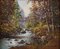 Denis Thornton, forêt de Tollymore, Irlande, 1980, peinture à l’huile originale 2