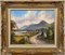 William Yeaman, Figuras en el camino a Dundrum Irlanda en el paisaje montañoso irlandés, 1996, óleo sobre lienzo, enmarcado, Imagen 13
