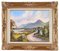 William Yeaman, Figures on the Road to Dundrum Ireland in the Irish Mountain Landscape, 1996, Oil on Canvas, Framed 7