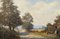 Peter Coulthard, Traditional English Landscape Countryside Scene, 1990, Öl auf Leinwand, Gerahmt 10