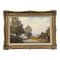 Peter Coulthard, Traditional English Landscape Countryside Scene, 1990, Oil on Canvas, Framed 1