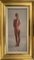 Mark Clark, Standing Female Nude Figure, 2000, Oil, Framed 12