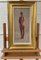 Mark Clark, Standing Female Nude Figure, 2000, Oil, Framed 4