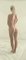 Mark Clark, Figura femenina desnuda de pie, 2000, óleo, enmarcado, Imagen 6