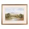 Wendy Reeves, River Mountain in English Countryside, 1985, Pastel, Framed 1