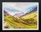 Paesaggio astratto colorato verde e viola delle Highlands scozzesi, 2022, Immagine 11