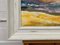 Angela Wakefield, English Moor Landscape with Pink Sky, 2020, Acrylic on Canvas, Framed, Image 7