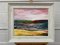 Angela Wakefield, English Moor Landscape with Pink Sky, 2020, Acrylic on Canvas, Framed, Image 3