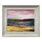 Angela Wakefield, English Moor Landscape with Pink Sky, 2020, Acrylic on Canvas, Framed, Image 1