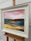 Angela Wakefield, English Moor Landscape with Pink Sky, 2020, Acrylic on Canvas, Framed, Image 4