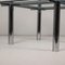 Vintage Italian Table in Chromed Metal and Glass, 1970s, Image 5