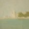 Ernesto Alcide, Venice Pier, Oil on Canvas, Image 4