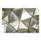 Modern Mirror with Triangular Facets, Image 4