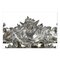 Vassoio e centrotavola in metallo argentato, Immagine 4
