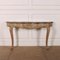 French Marble Top Console Table, Image 1