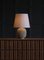 Lampada da tavolo Chamotte attribuita a Gunnar Nylund, Svezia, anni '50, Immagine 4