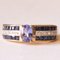 Vintage 9k Yellow Gold Tanzanite, Sapphire and Diamond Ring, 1970s 2