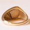 Vintage 9k Yellow Gold Ring with Doublet Opals, 1980s, Image 5