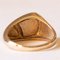 Vintage Ring aus 9 Karat Gelbgold mit Dublettopalen, 1980er 5