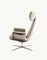 White Odyssey Armchair in Leather and Fabric Finish from BD Barcelona 3