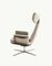 White Odyssey Armchair in Leather and Fabric Finish from BD Barcelona, Image 3