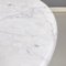 Runder Italienischer Mid-Century Couchtisch aus Carrara Marmor, 1970er 4