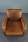 Vintage Sheep Leather Armchair 5