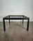 Vintage Italian Dining Table in Black Enamelled Wood and Anodized Aluminum, 1970s, Image 9