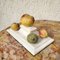 19th Century Marble Tray with Fruits, , Set of 2 7