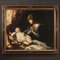 Artiste Italien, Vierge à l'Enfant, 1680, Huile sur Toile, Encadrée 1
