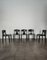 Esszimmerstühle aus Emailliertem Holz von Augusto Savini für Pozzi Italia, 1968, 5er Set 3
