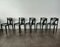Dining Chairs in Enamelled Wood by Augusto Savini for Pozzi Italia, 1968, Set of 5 1