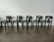 Dining Chairs in Enamelled Wood by Augusto Savini for Pozzi Italia, 1968, Set of 5, Image 1