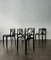 Dining Chairs in Enamelled Wood by Augusto Savini for Pozzi Italia, 1968, Set of 5, Image 6