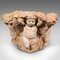 Maceta Putti italiana vintage con figuras de querubines, años 50, Imagen 2