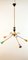 Sputnik Hanging Lamp with Five Colored Cones Lights 20