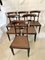 William IV Rosewood Dining Chairs, 1860s, Set of 6 2